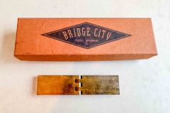 23  Bridge City Tool Works Saddle Square, with box Good