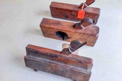 77  Wood Planes: fillister, rabbet, and hollow, various sizes and makers, Fair/Good