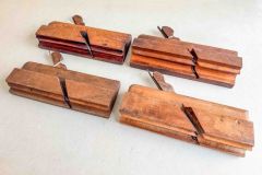 78  Wood Beading Planes, various makers and larger sizes, Fair/Good