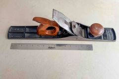 91  Metallic Plane Co. Jointer Plane 21”, repainted, has wrong tote, Good