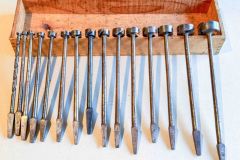 110  15 BGI co. Forstner bits for bit brace, 5/16” to 1 3/8”, Good