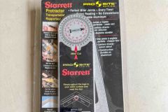 112  Starrett No. 505 Protractor, New