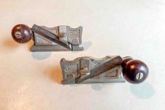 130  Stanley No. 98 and No. 99 Right and Left Side Rabbet Planes, Excellent