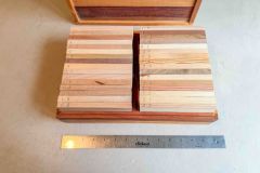 138  Set of 32 wood samples, Excellent