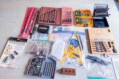 155  Drill sets, and related. (Fisch, General, DeWalt, and others) also countersink sets, NOS or Excellent