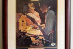 168  Stanley Poster (from 1922) 26” x 20”, professionally framed, Excellent