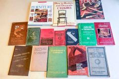 258  (lot) 14 Woodworking Books and related catalogs